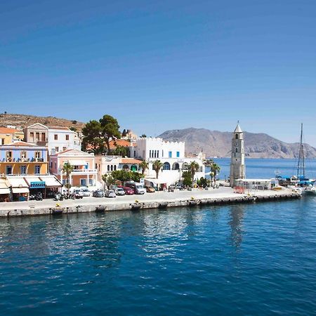 Cozy Apartments In Symi Center Buitenkant foto